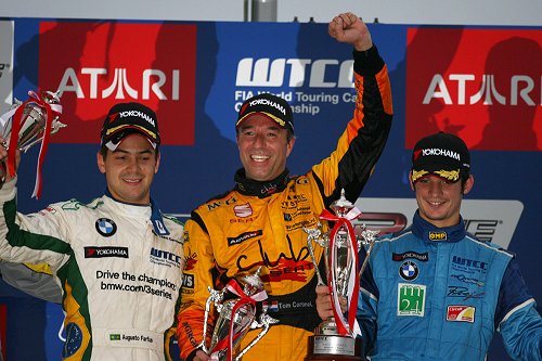 Tom won in 2008 de WTCC race in Japan